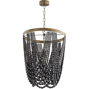 Hammock - 1 Light small Pendant-27 Inches Tall and 20 Inches Wide - 1106836