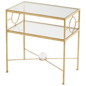 Auric Orbit - Table - 14.5 Inches Wide by 23.75 Inches Long