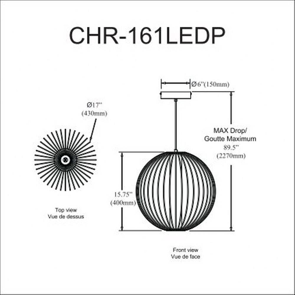 CHR-161LEDP-MB