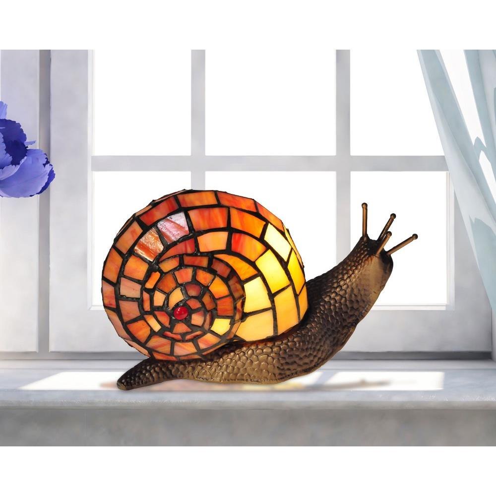 Tiffany snail deals lamp