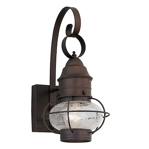 Nantucket - One Light Outdoor Onion Wall Lantern - 13698