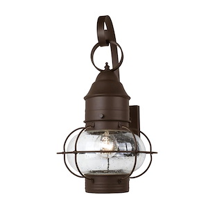 Nantucket - One Light Outdoor Onion Wall Lantern - 13699