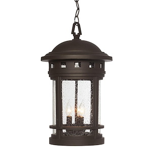 Sedona - 19 Inch Three Light Outdoor Wall Lantern - 657764