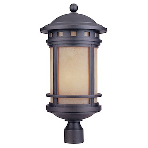 Sedona - Three Light Outdoor Post Lantern - 54922