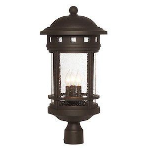 Sedona - Three Light Outdoor Post Mount - 35096