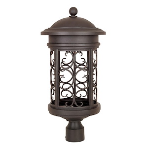 Ellington - One Light Outdoor Post Lantern - 87229