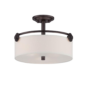 Gramercy Park - Three Light Semi-Flush Mount - 1212009