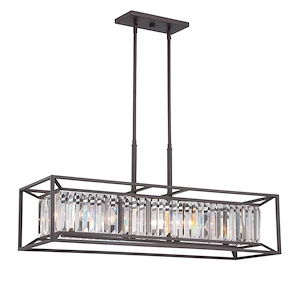 Linares - Four Light Linear Chandelier