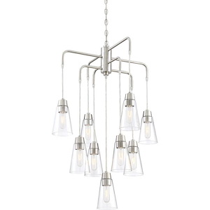 Echo - Nine Light 5-Tier Chandelier - 480325