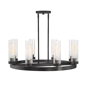 Braden - 8 Light Chandelier-11 Inch Tall and 30.5 Inch Wide - 1376133