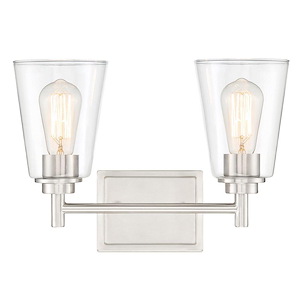 Westin - Two Light Bath Bar - 87364