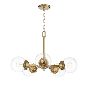 Knoll - Five Light Chandelier - 87395