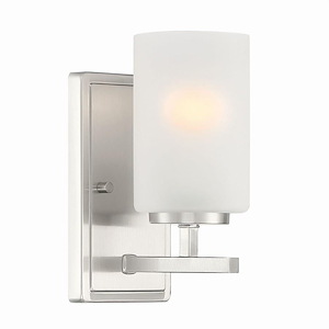 Carmine - 1 Light Wall Sconce-9 Inches Tall and 4.5 Inches Wide