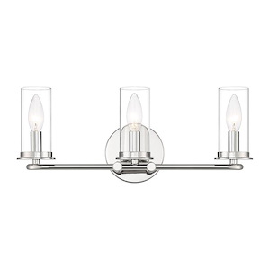 Hudson Heights - 3 Light Bath Vanity In Traditional Style-7.25 Inches Tall and 18 Inches Wide - 1160936