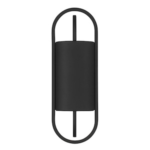 Nightfall - 1 Light Outdoor Wall Lantern In Modern Style-16 Inches Tall and 5.5 Inches Wide - 1155540