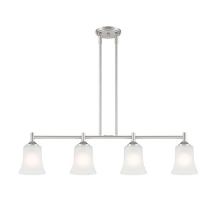 Bronson - 4 Light Island In Transitional Style-9 Inches Tall and 34 Inches Wide - 1158791
