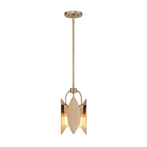 Eden - 3 Light Pendant-13.5 Inch Tall and 8.5 Inch Wide - 1376155