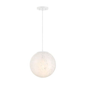 Circo - 1 Light Pendant-12.5 Inch Tall and 12 Inch Wide - 1376160
