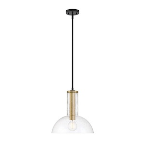 Nova - 1 Light Pendant-15.25 Inch Tall and 14 Inch Wide - 1376167