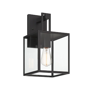 Preston - 1 Light Outdoor Wall Lantern-14.75 Inch Tall and 8 Inch Wide - 1376210