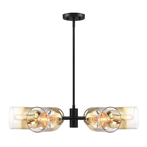 Gatsby - 6 Light Chandelier -5.5 Inch Tall and 28 Inch Wide - 1376233