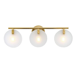 Sky Fall - 3 Light Bath Vanity-8.5 Inch Tall and 25 Inch Wide - 1376250