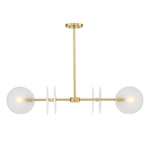 Sky Fall - 4 Light Island -8 Inch Tall and 40 Inch Wide - 1376252