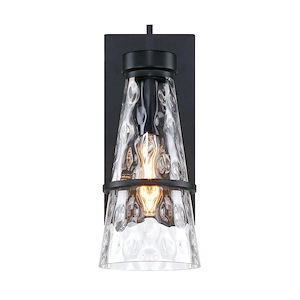 Field Daisy Lane - 1 Light Outdoor Wall Mount-18 Inch Tall and 8 Inch Wide - 1376277