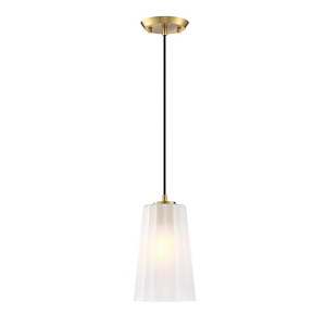 Liana - 1 Light Pendant-9.75 Inch Tall and 6 Inch Wide - 1376281