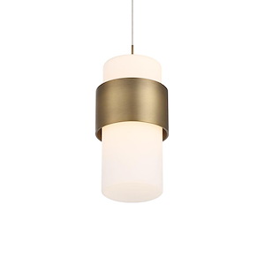 Banded - 9.25 Inch 20W 1 LED Pendant