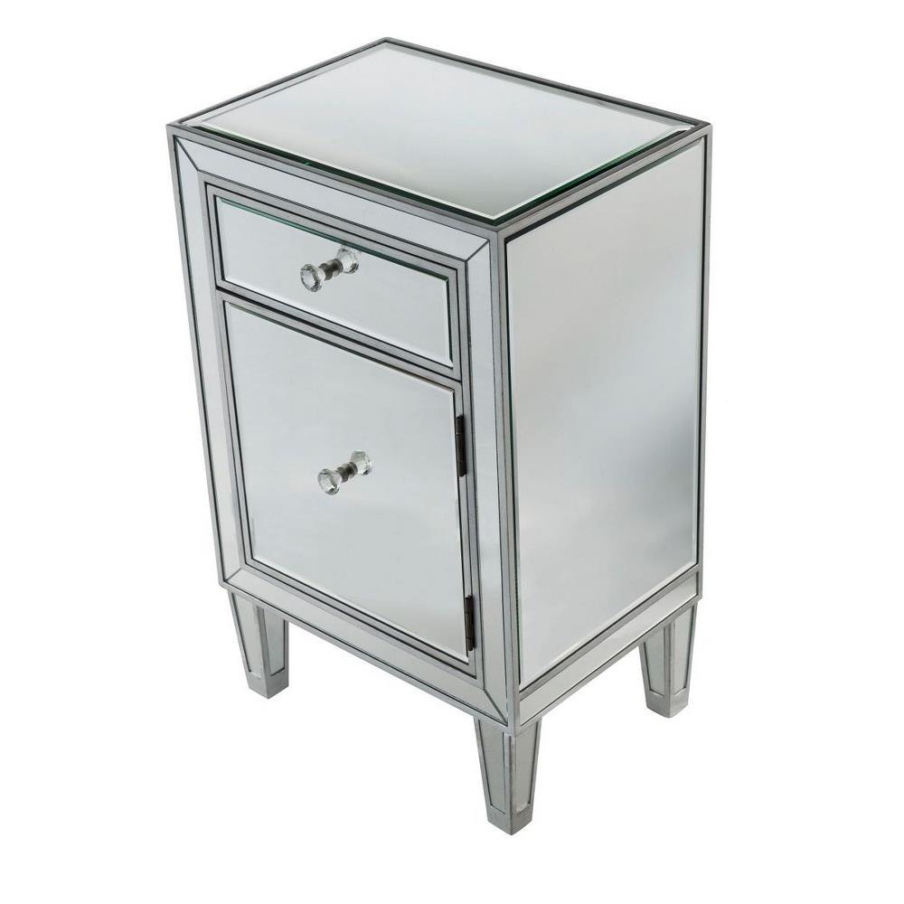 Elegant Decor Reflexion End Table - Thumbnail 3