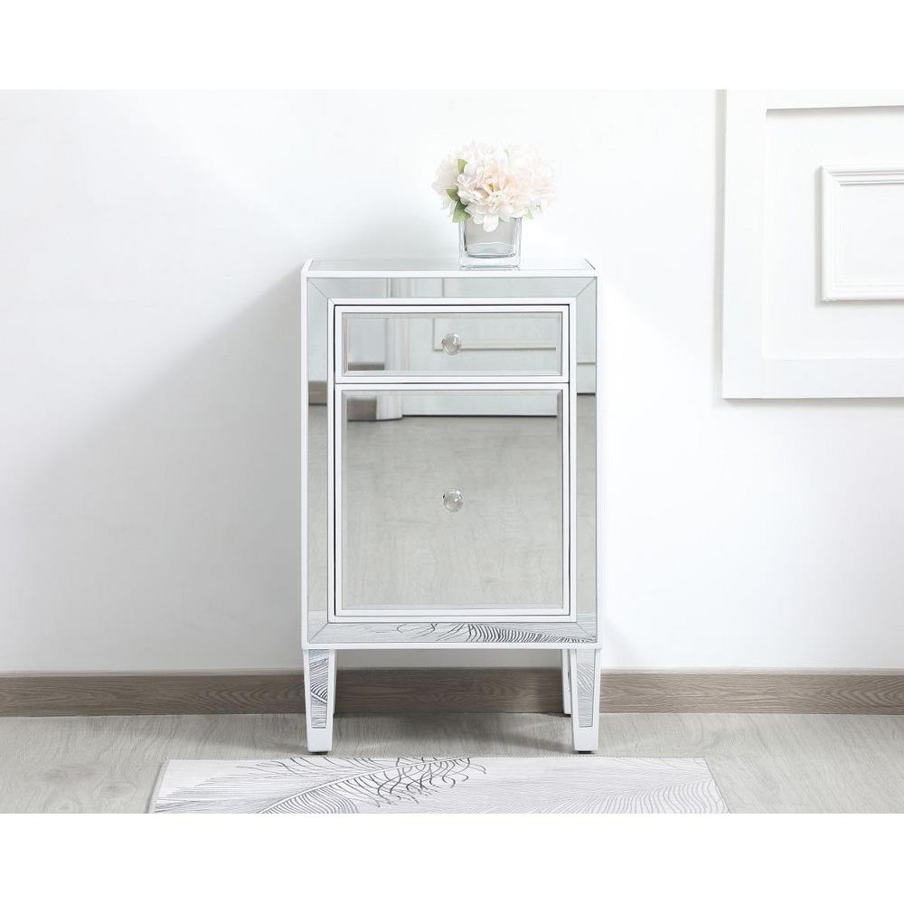 Elegant Decor Reflexion End Table