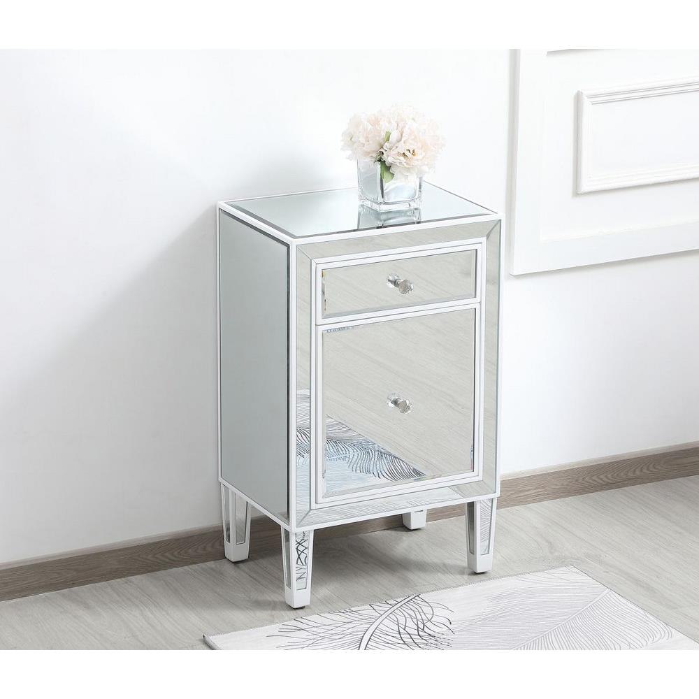 Elegant Decor Reflexion End Table - Thumbnail 4