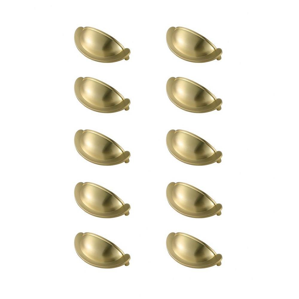 Claude - 2.75 Inches Center to Center Cup Bar Pull (Pack of 10)-0.5 Inches Tall and 1.3 Inches Wide