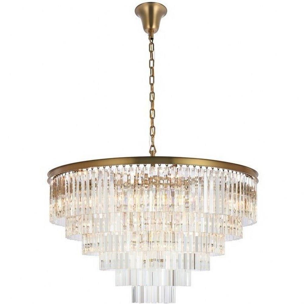 Sydney - 33 Light Chandelier In Modern Style-32 Inches Tall and 44 Inches Wide