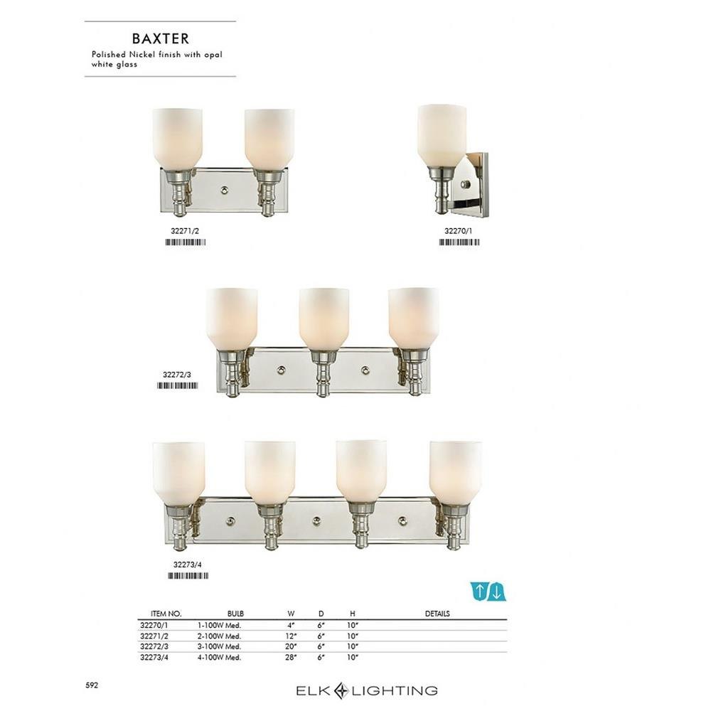 Baxter Ceiling Semi Flush Mount by Elk Home | 31262/3 | DMD213582