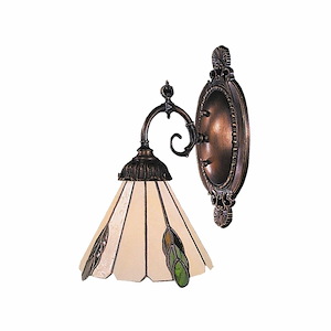 Mix-N-Match - 1 Light Wall Sconce-10 Inches Tall and 5 Inches Wide - 1303201