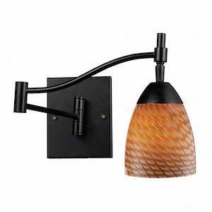 Celina - 1 Light Wall Sconce In French Country Style-14 Inches Tall and 10 Inches Wide