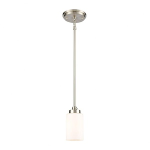 Dawson - 1 Light Mini Pendant In Farmhouse Style-7 Inches Tall and 4 Inches Wide