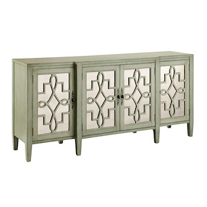 Lawrence - Credenza In Glam Style-34.25 Inches Tall and 72 Inches Wide