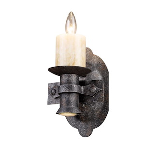 Cambridge - 2 Light Wall Sconce in Traditional Style with Vintage Charm and Country/Cottage inspirations - 12 Inches tall and 7 inches wide - 162412
