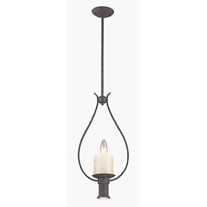 Cambridge - 2 Light Mini Pendant in Traditional Style with Vintage Charm and Country/Cottage inspirations - 23 Inches tall and 5 inches wide - 408319