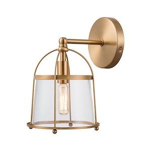 Merrick - 1 Light Wall Sconce-10 Inches Tall and 7 Inches Wide