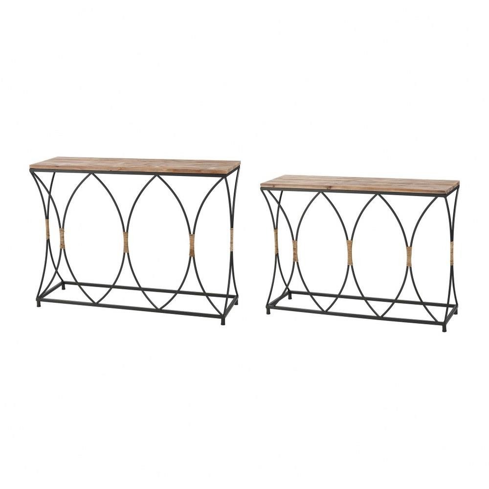 42 inch deals tall console table