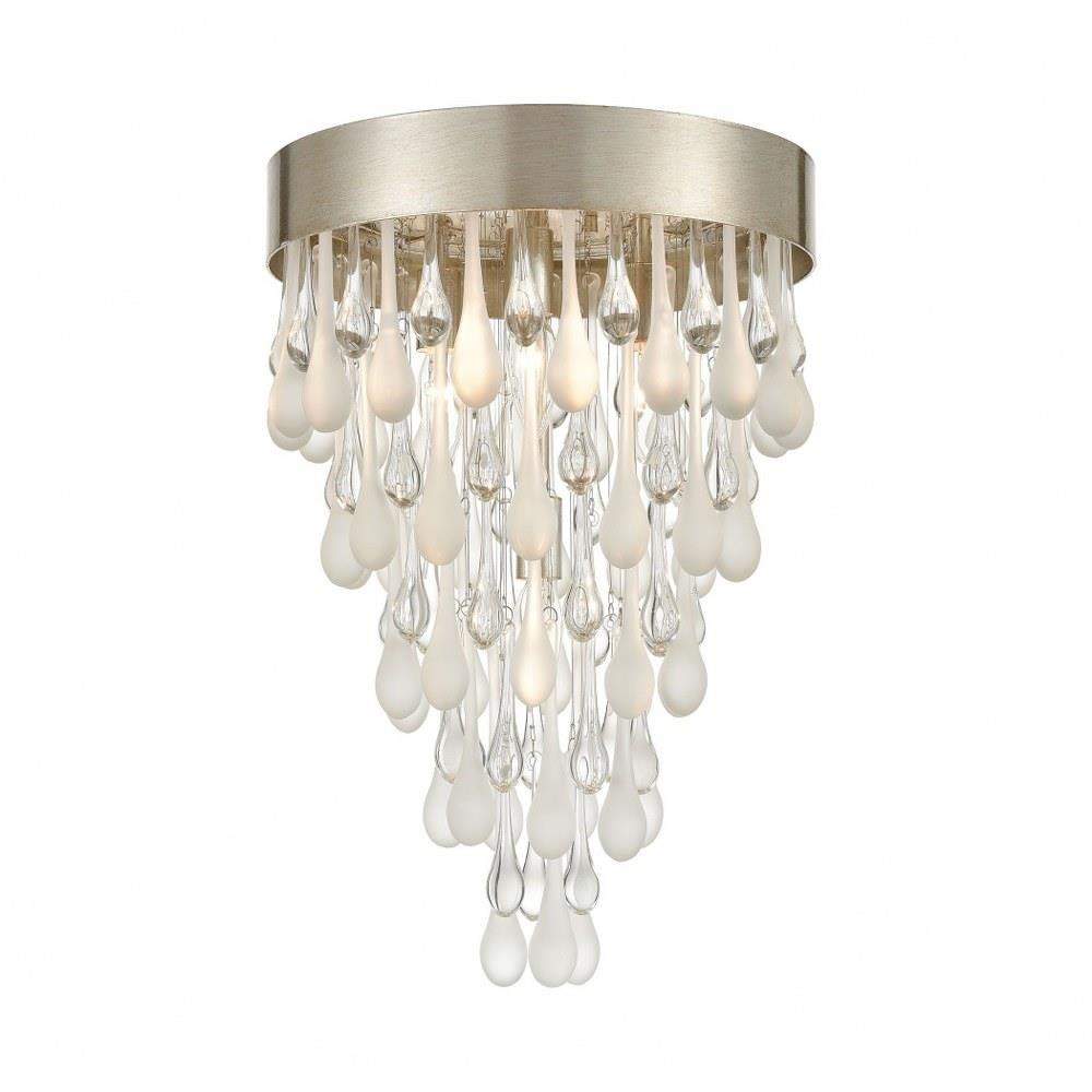 Shabby chic flush 2024 mount lighting