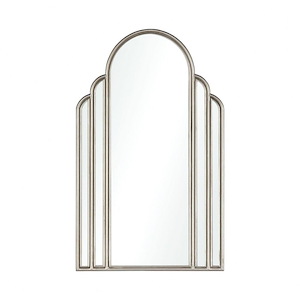 Chrysler - Transitional Style w/ ArtDeco inspirations - MDF and Mirror Mirror - 26 Inches tall 16 Inches wide