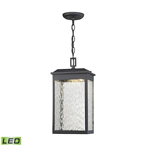 Newcastle - 6W 1 LED Outdoor Pendant in Transitional Style with Southwestern and Rustic inspirations - 16 Inches tall and 8 inches wide - 521958
