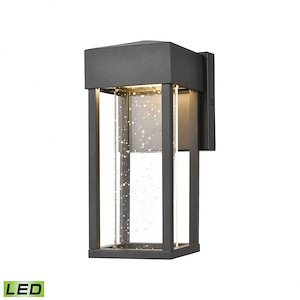 Emode - 10W 1 LED Wall Sconce in Modern/Contemporary Style with Luxe/Glam and Art Deco inspirations - 10 Inches tall and 4.75 inches wide - 881612