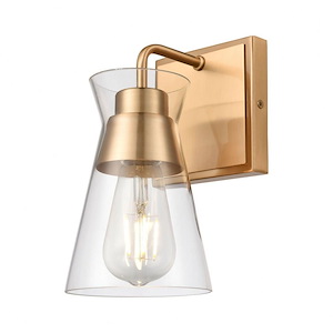 Brookville - 1 Light Wall Sconce In Modern Style-9 Inches Tall and 5 Inches Wide