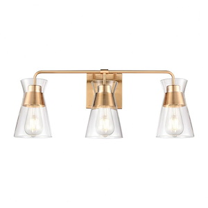 Brookville - 3 Light Bath Vanity In Modern Style-9 Inches Tall and 22 Inches Wide